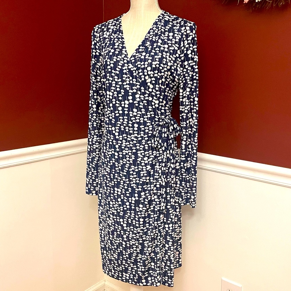 Lark & Ro true wrap dress size large